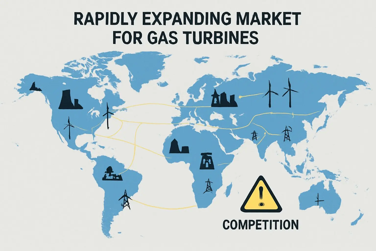 🔍 글로벌 가스터빈 시장의 구조적 성장과 GV의 위치
