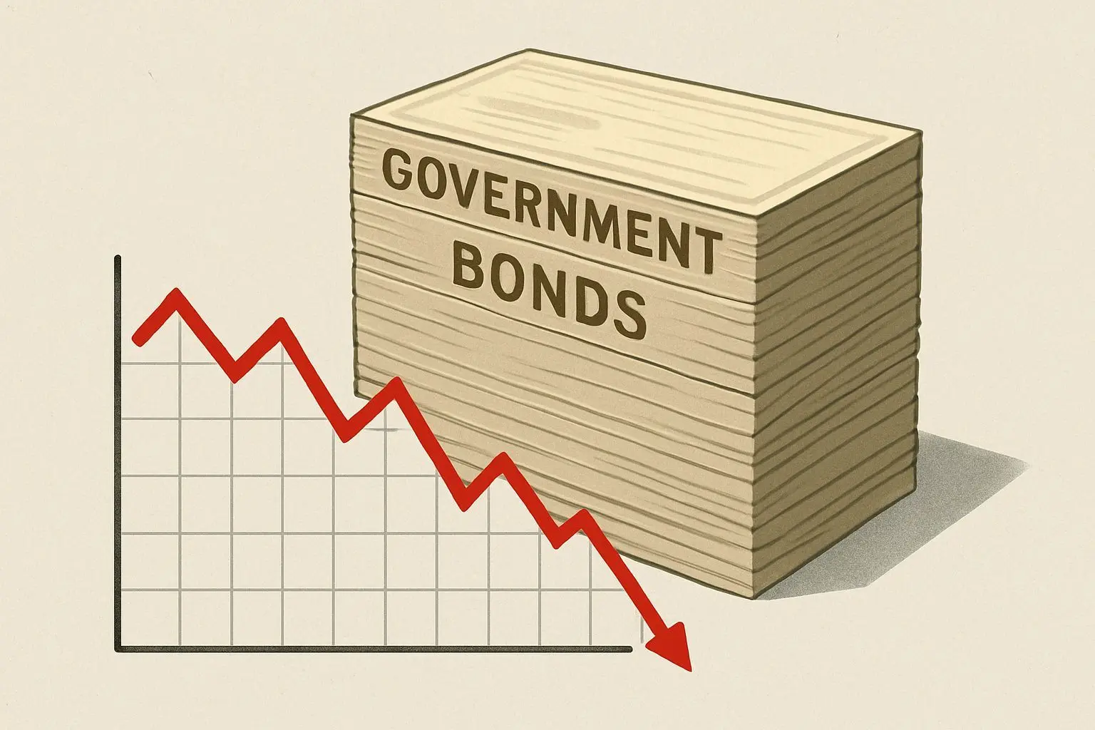 💡 국채 폭탄, 주식 시장을 흔들다