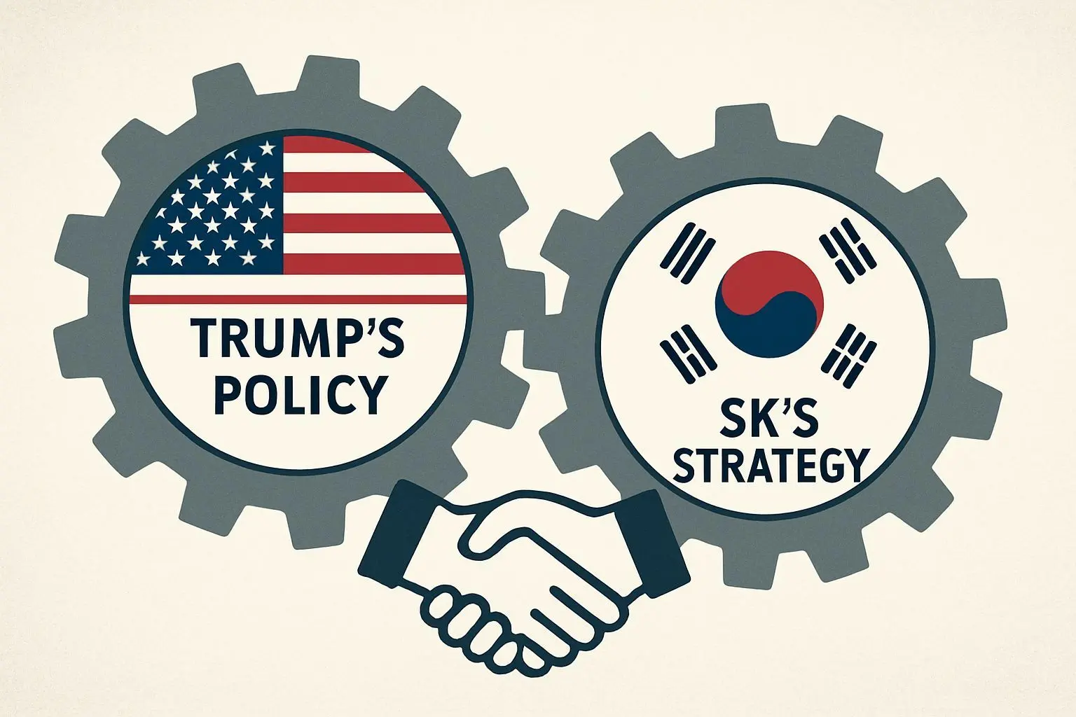 📌 트럼프의 요구와 SK의 전략, 완벽하게 맞아떨어지는 톱니바퀴