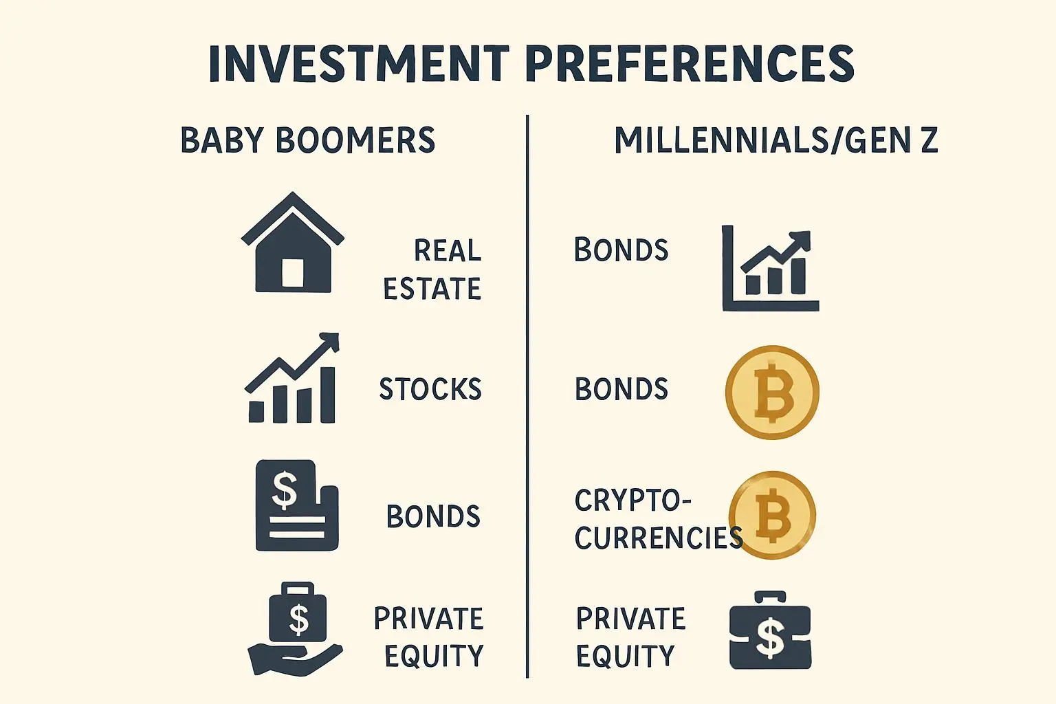 📈 세대별 투자 선호도의 극명한 차이