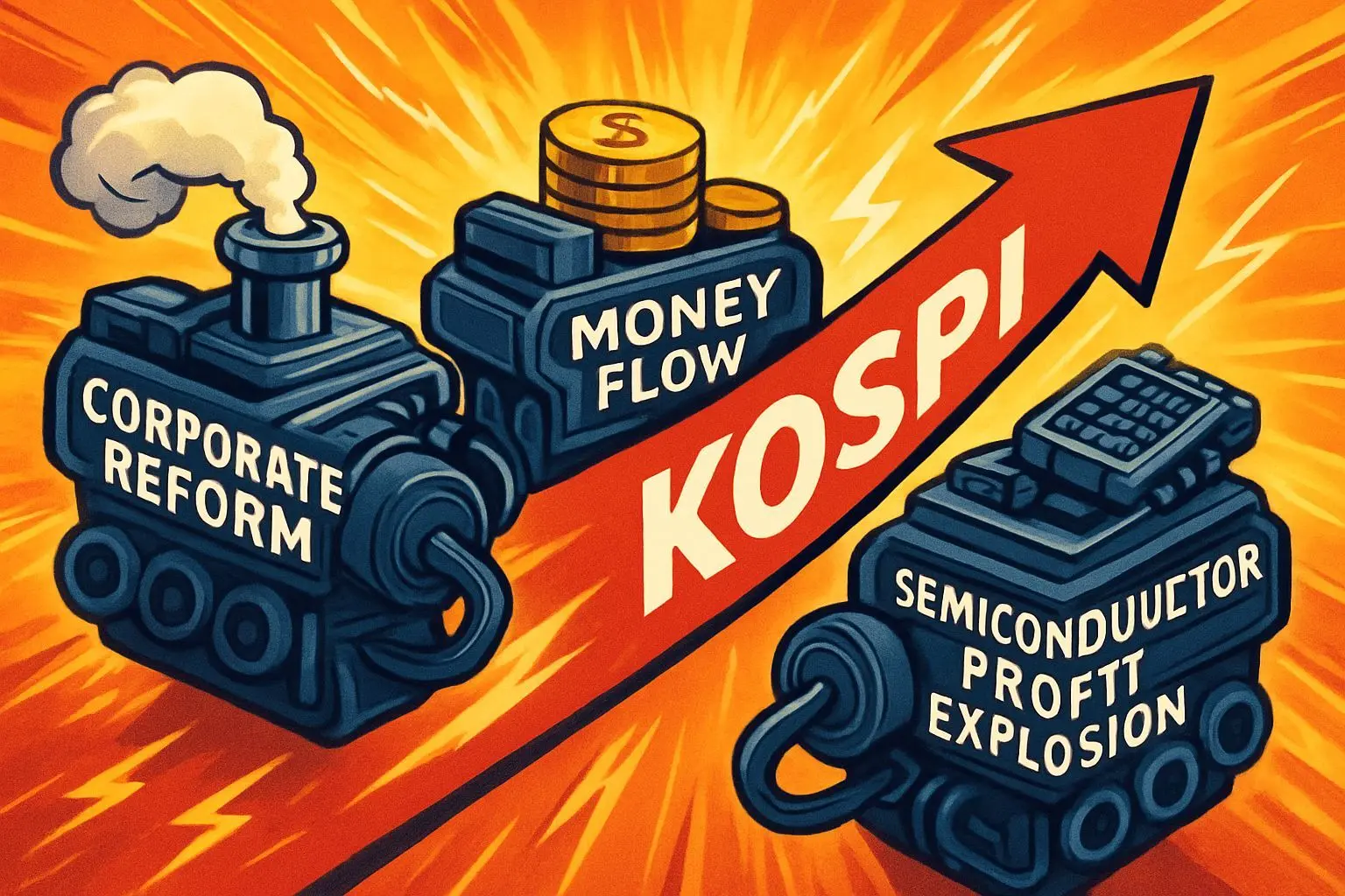 ✅ 코스피 상승장을 이끄는 세 가지 엔진