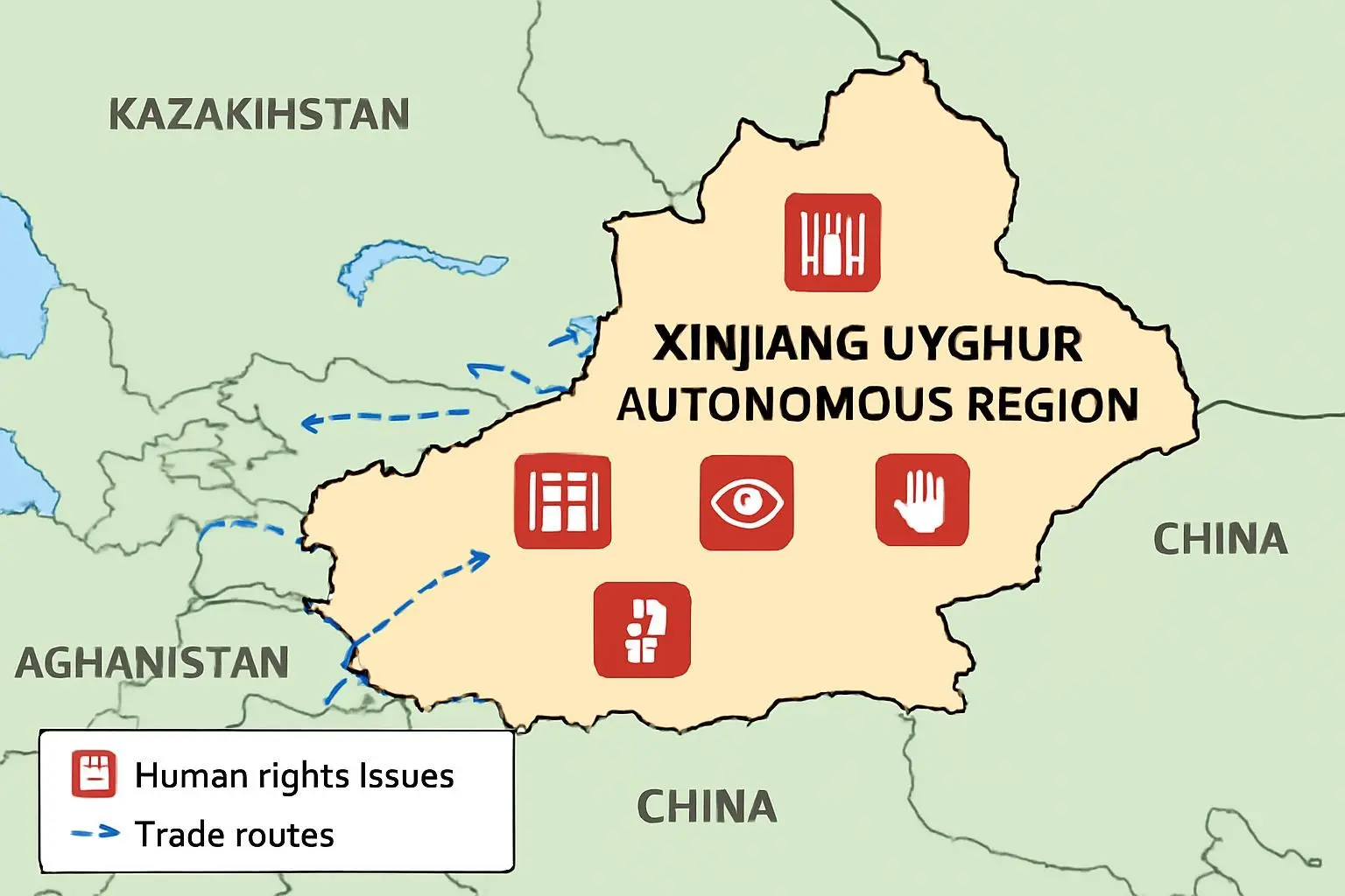 📌 위구르 문제: 중국의 아킬레스건이자 투자 실패의 원인