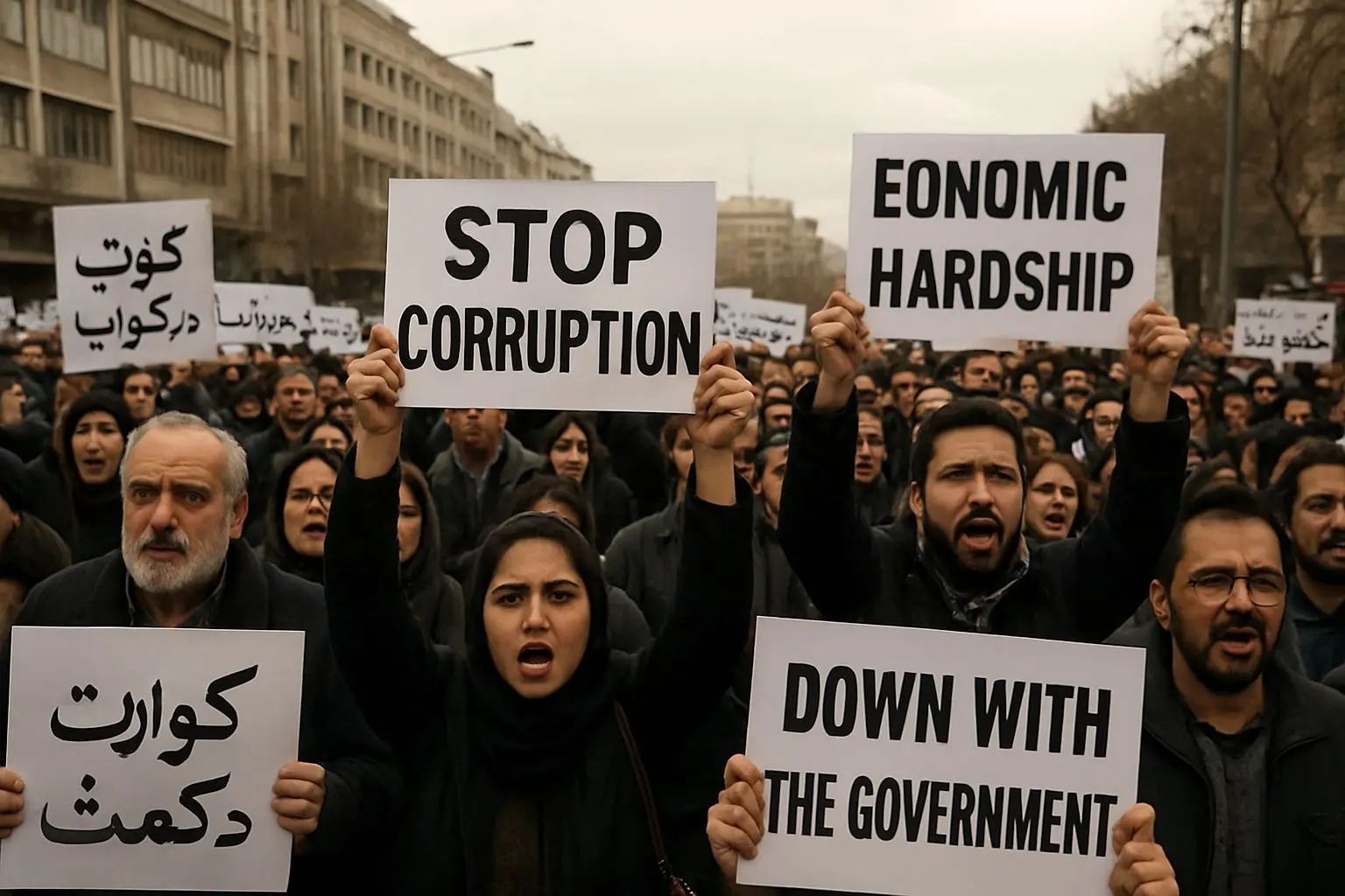 🔍 내부 붕괴 위기에 처한 이란 경제