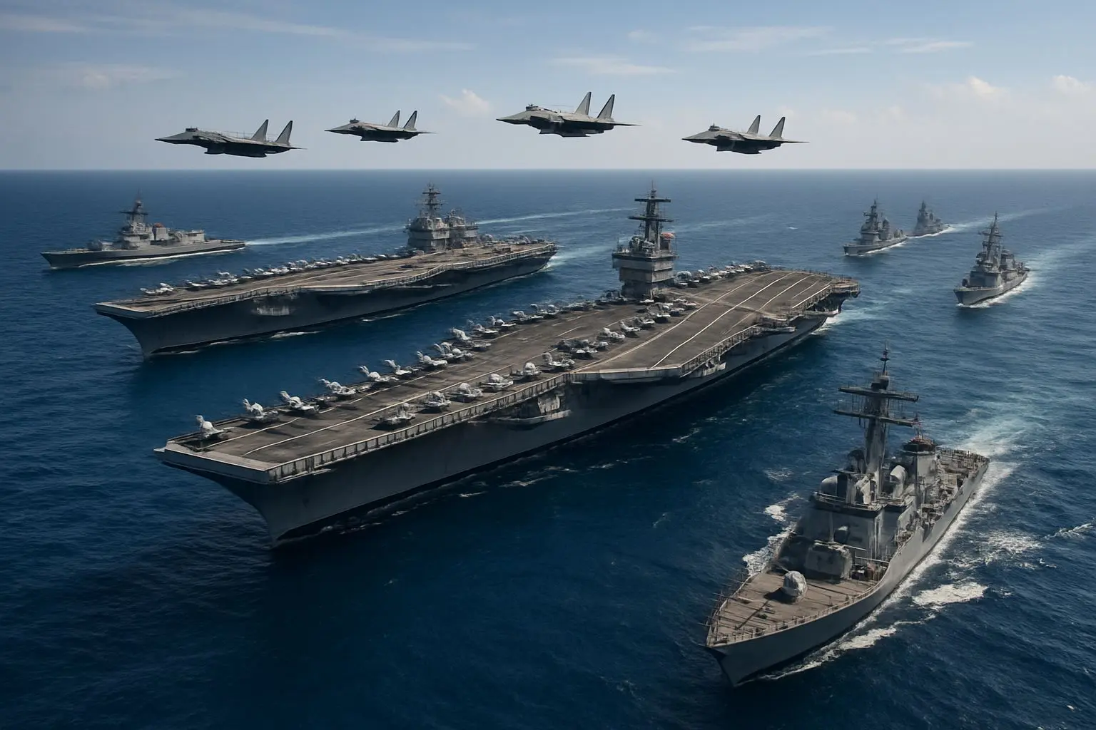 ✅ 2026년 미국의 압도적인 군사력 집결