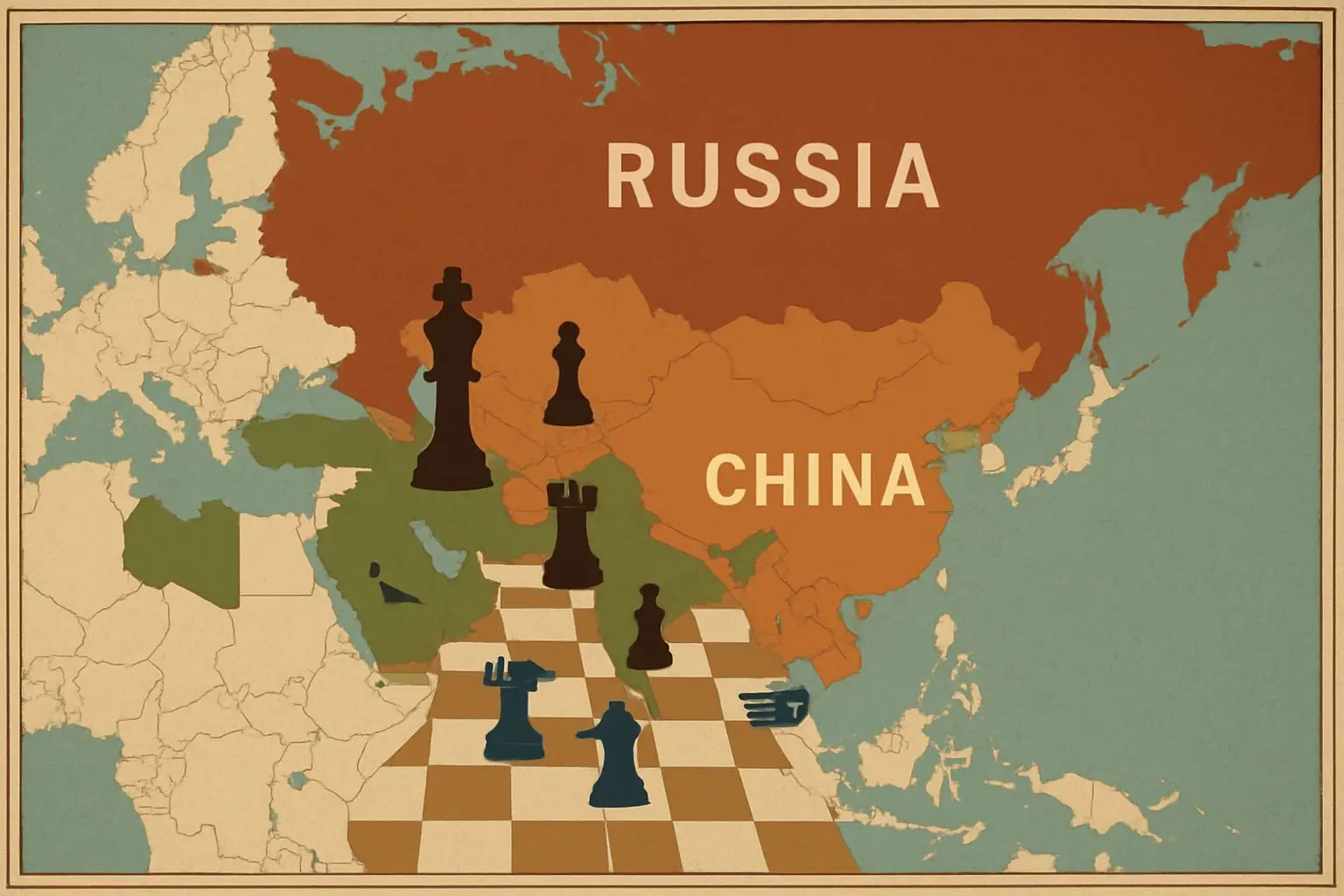 📈 제한적인 러시아와 중국의 개입