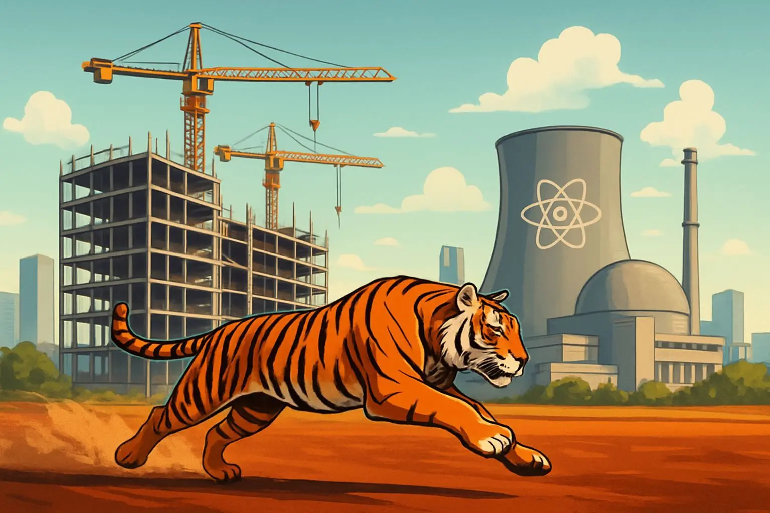 💡 현대건설이 이끈 타이거 코리아 원자력 ETF