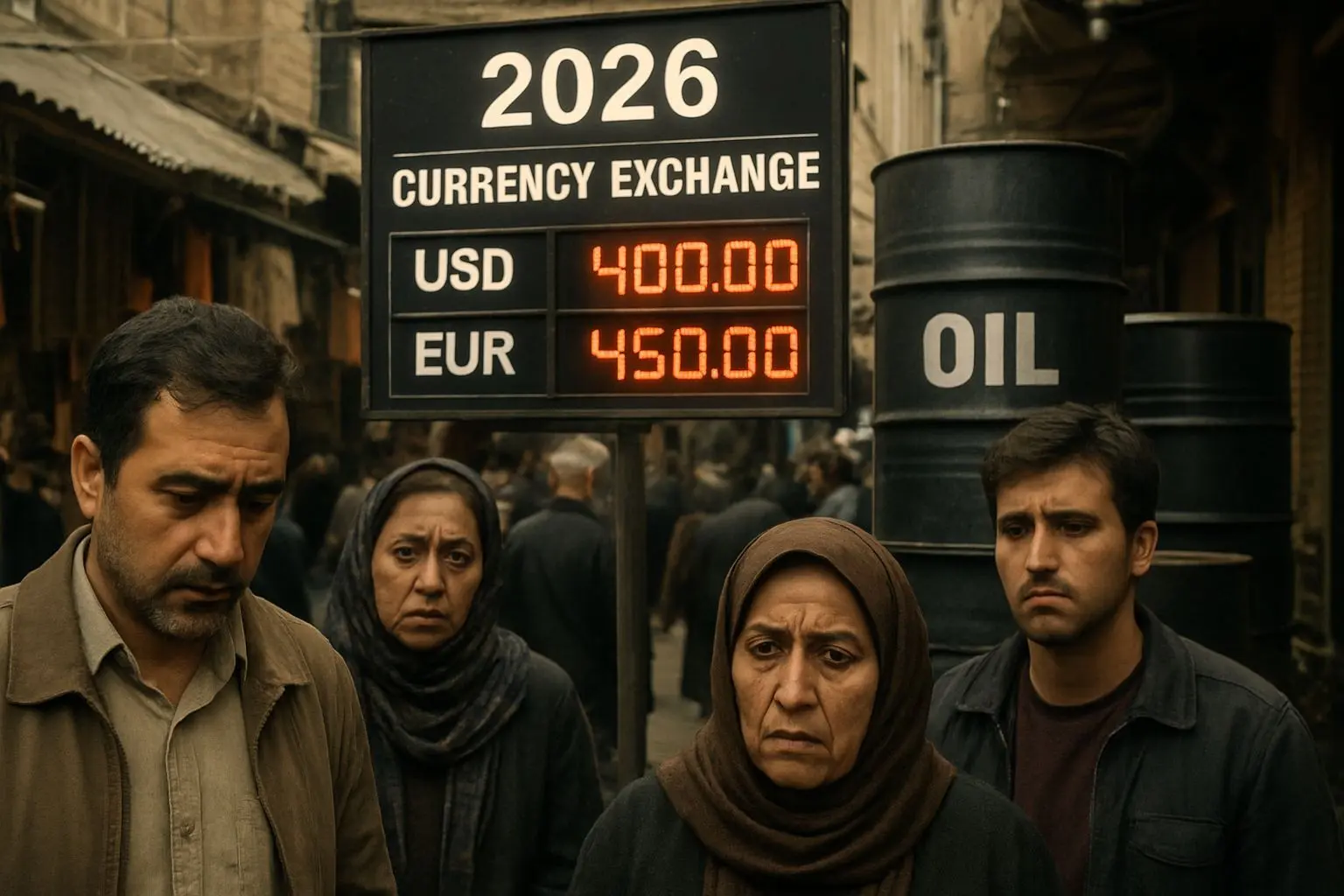 💰 심화되는 이란 경제 위기: 끝없는 제재의 늪