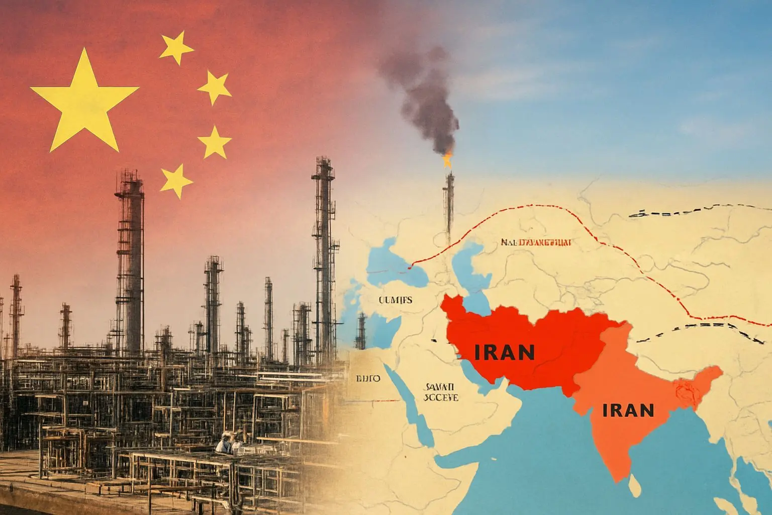 ✨ 중동의 충격: 이란 공습, 중국의 에너지와 지정학적 버팀목 흔들기