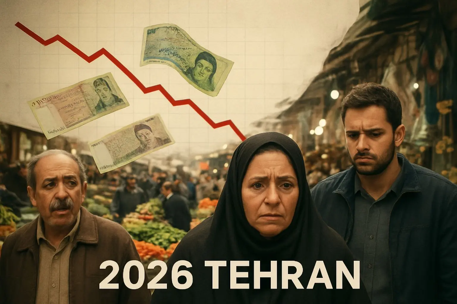 📈 폭락하는 환율과 리알 화폐개혁의 그림자