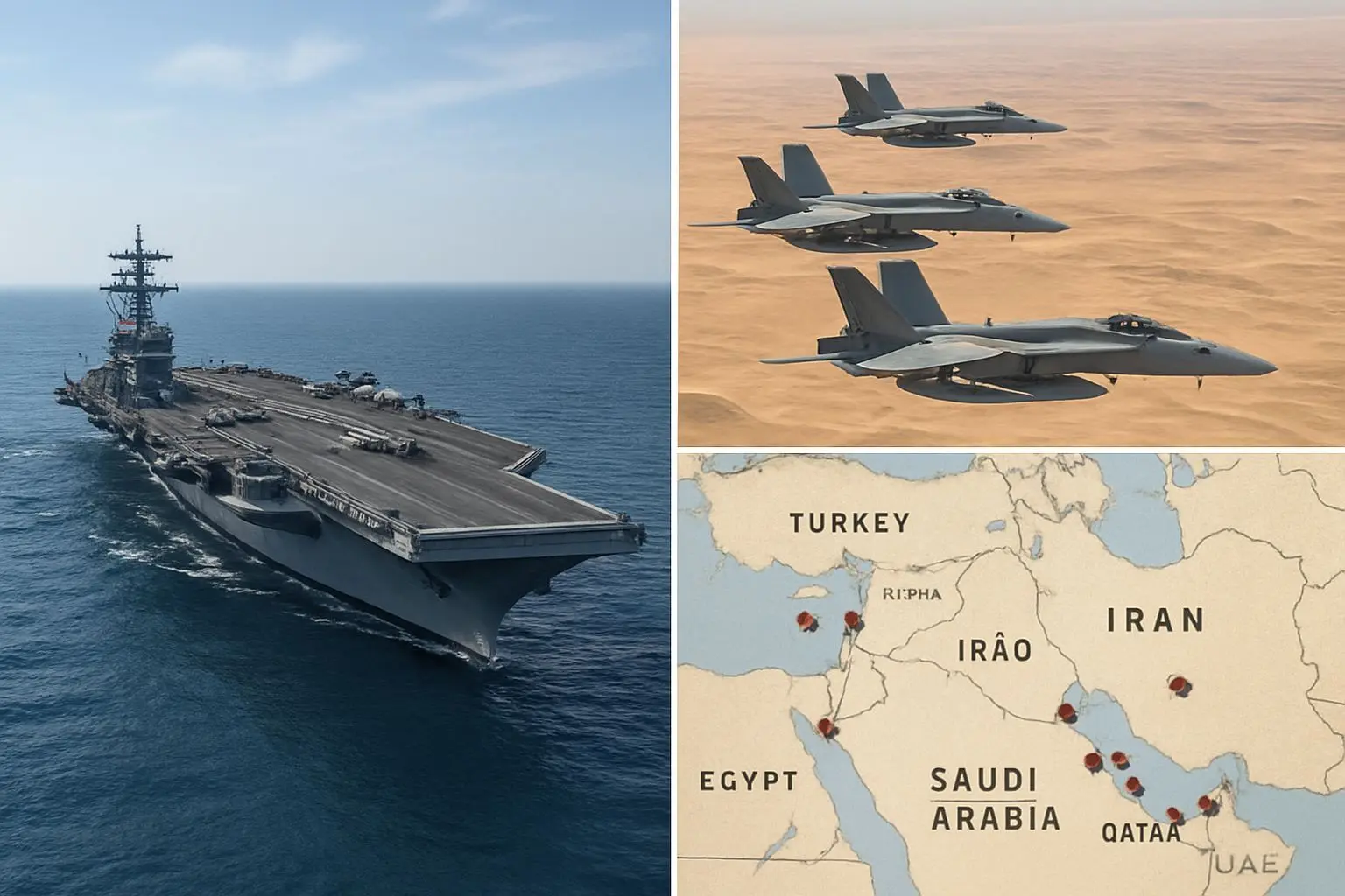 ✅ 2026년 미국 이란 전쟁: 중동에 집결하는 압도적 군사력
