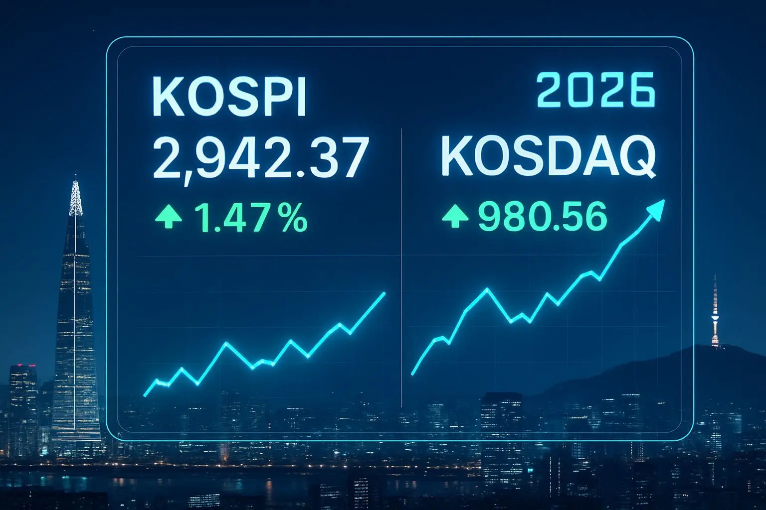 ✅ 2026년 주식 전망: 코스피 & 코스닥 목표치
