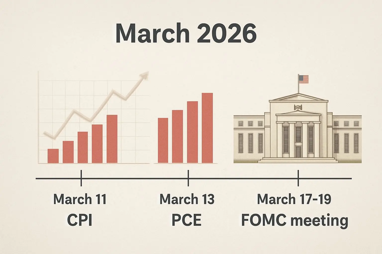 💡 물가와 금리, 연준의 3월 핵심 이벤트 체크리스트