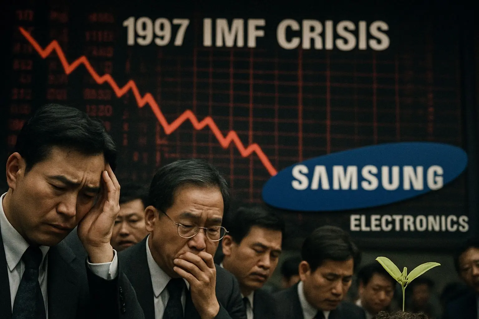 🔍 IMF 외환 위기: 공포 속 첫 번째 대형 바닥