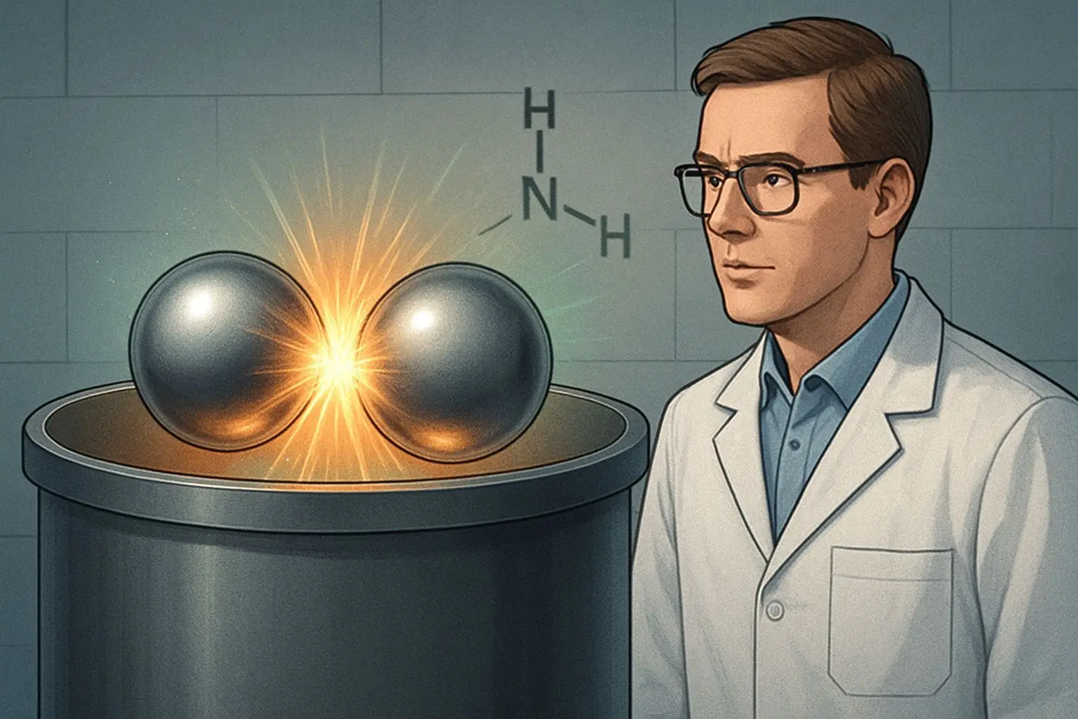💡 새구슬의 기적: 백종권 박사의 볼 밀링 암모니아 혁명