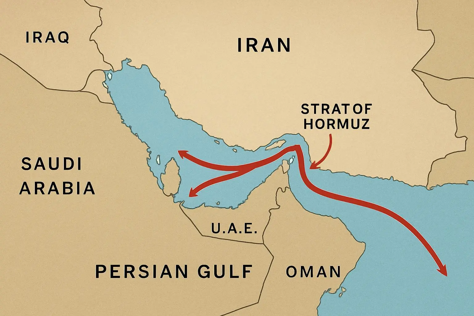 ✅ 호르무즈 해협, 세계 경제의 경동맥