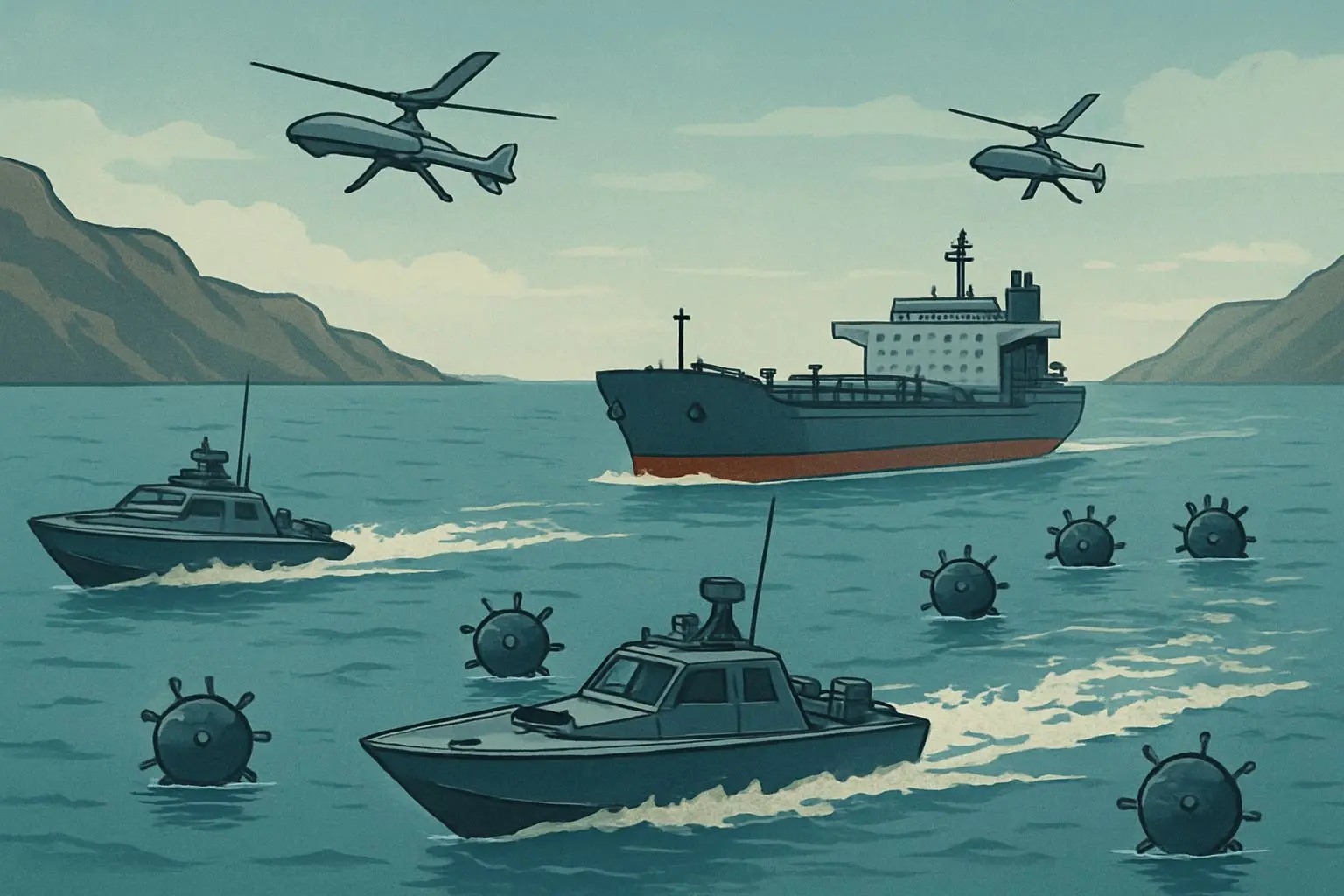 💡 이란의 비대칭 전략과 봉쇄 동기