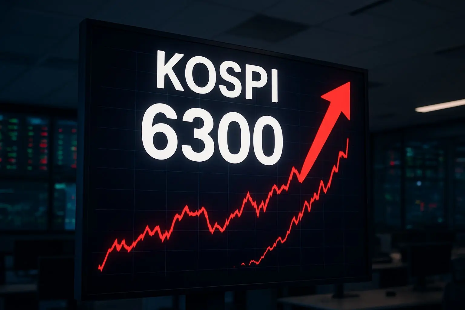 📈 코스피 6300 돌파, 역사적 순간의 의미