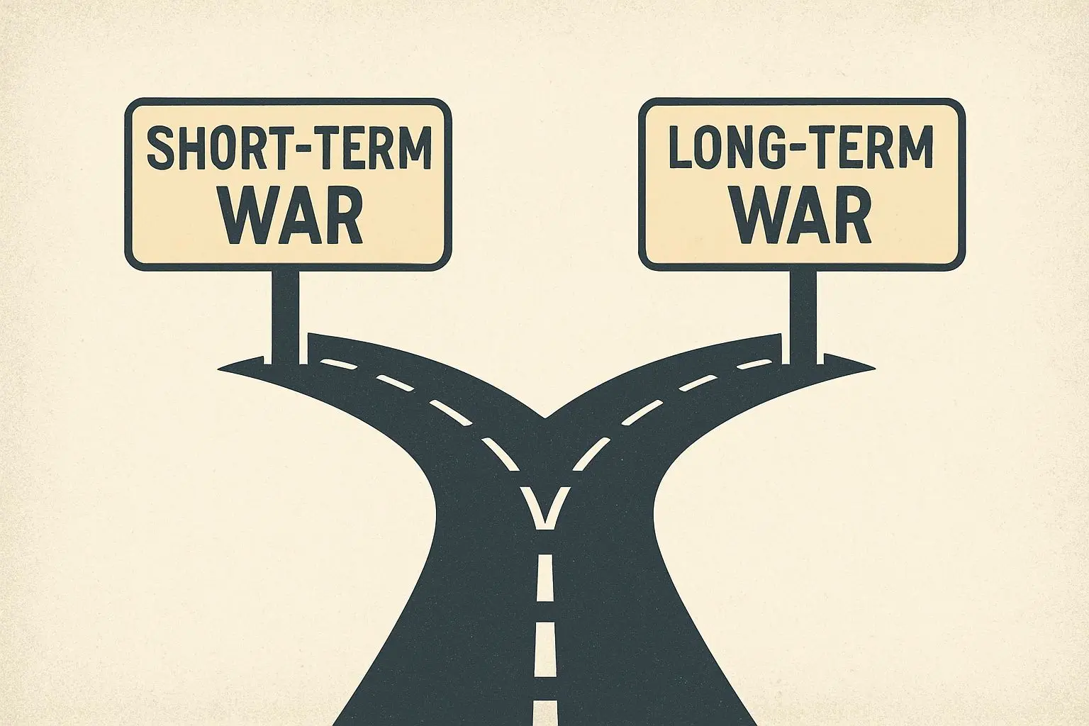 ⚖️ 두 가지 시나리오: 단기전 vs 장기전