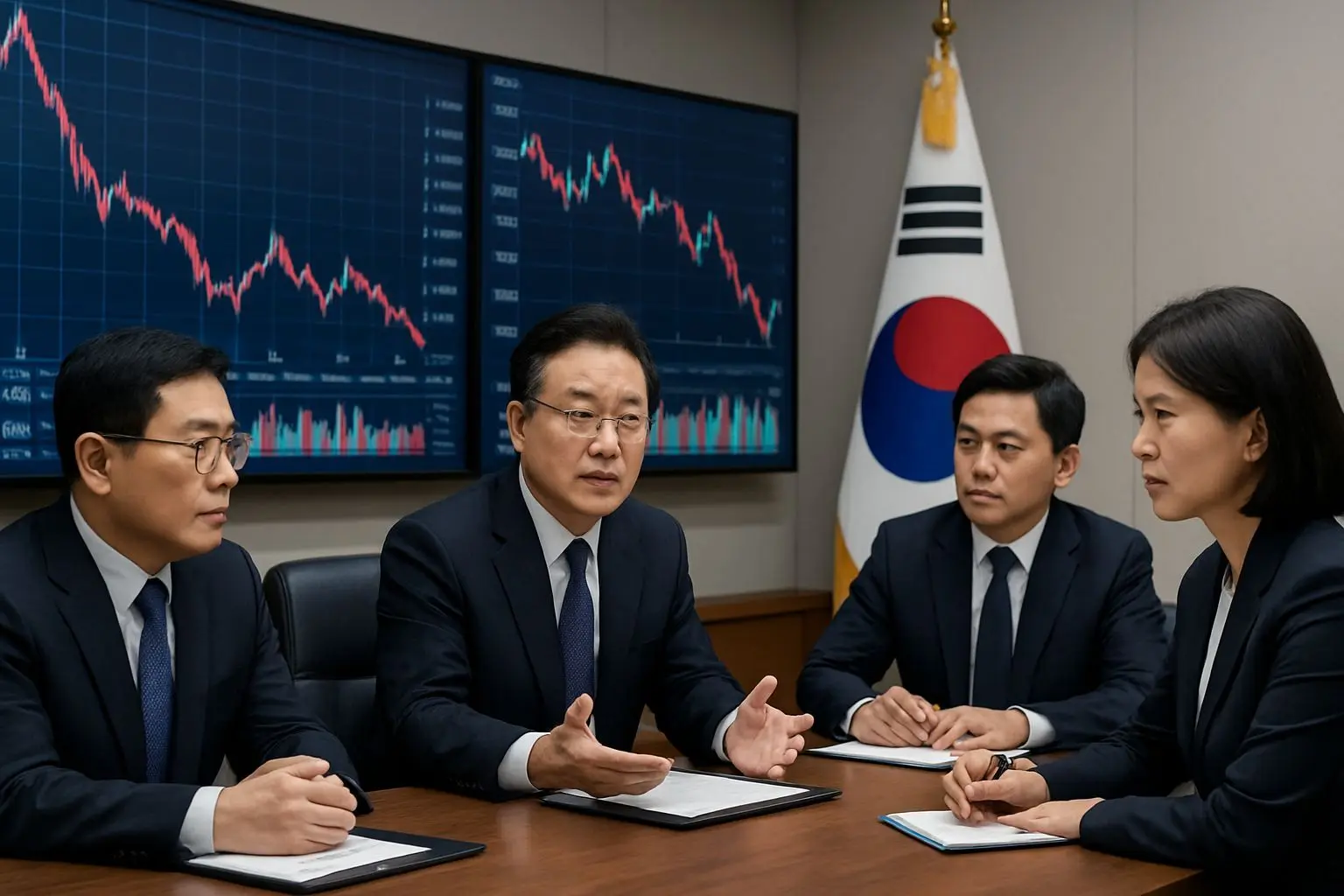 🇰🇷 한국 시장 특수 상황: 정부의 100조원 안정화 프로그램