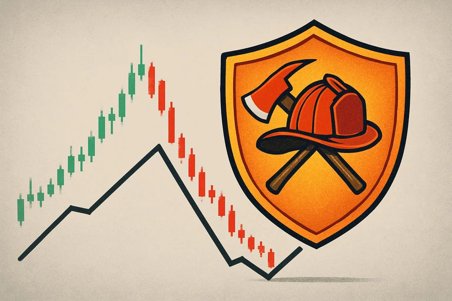 💡 백조원 방패의 작동 원리: 단기 충격 후 진정 시나리오