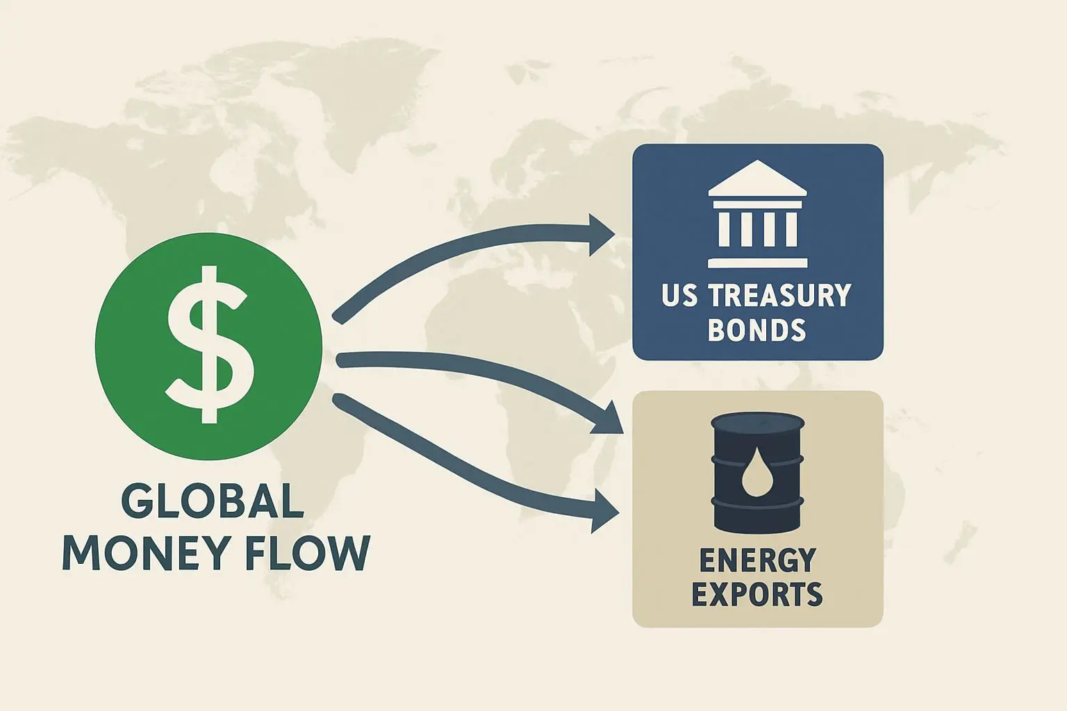 📈 글로벌 자금 이동, 미국이 쓸어담는 이익 구조