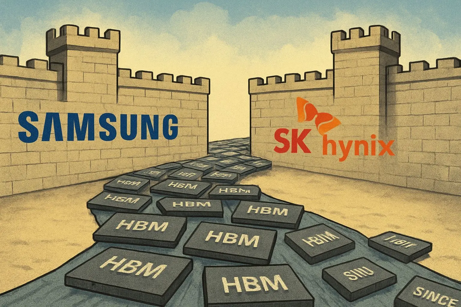 💰 HBM 시장의 숨은 승자: 삼성전자와 SK하이닉스