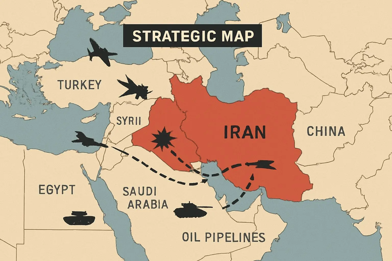 📌 이란: 중국의 중동 버팀목 공격
