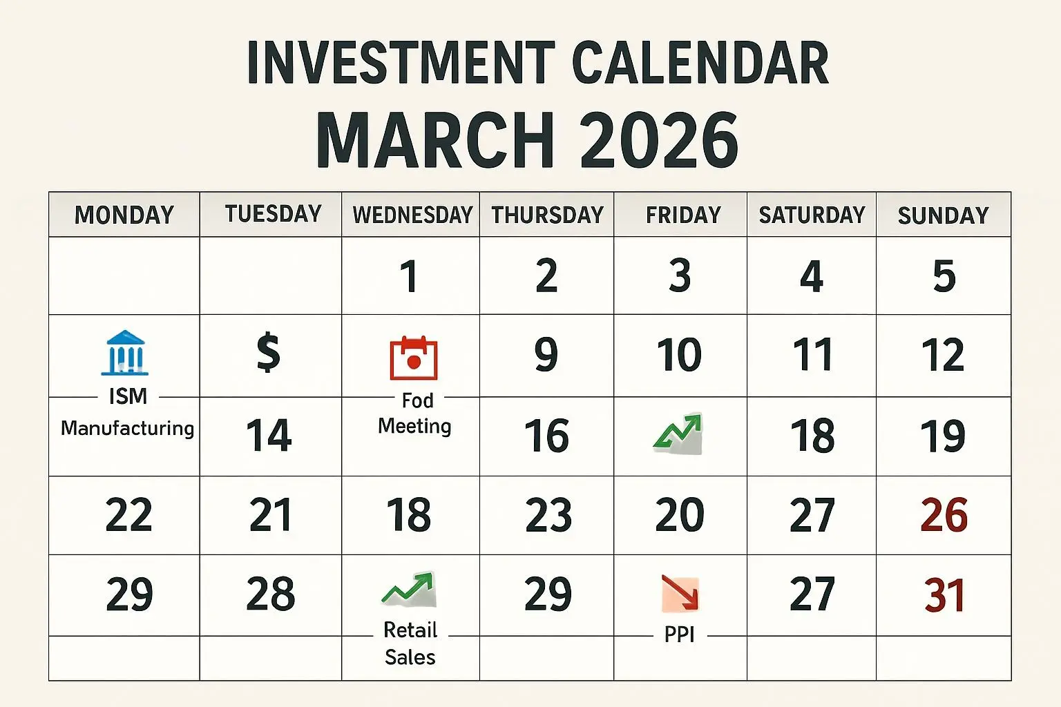 📅 2026년 3월 증시 주요 일정