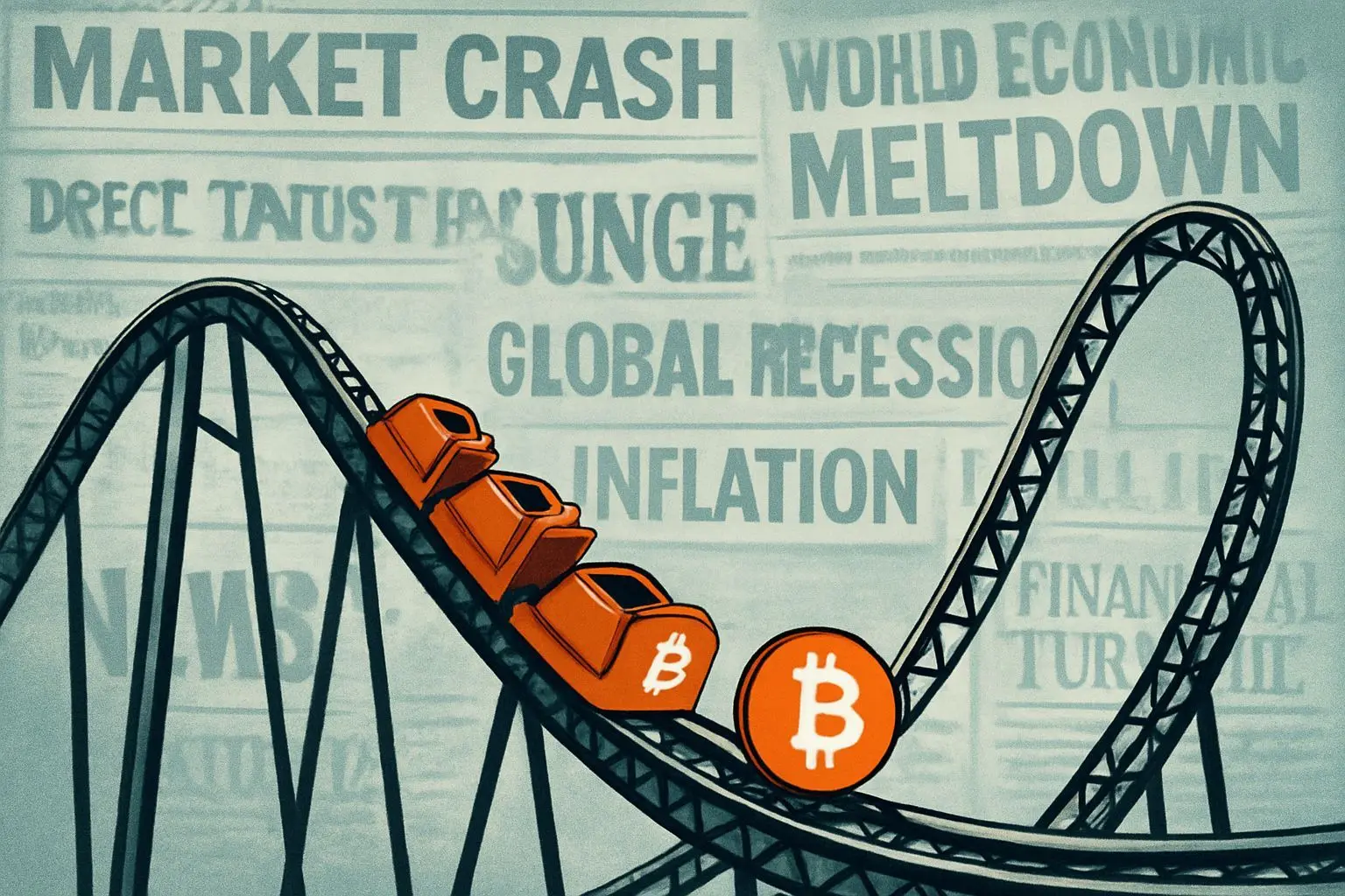 ✅ 2026년 2월 28일, 비트코인 48시간 롤러코스터의 시작