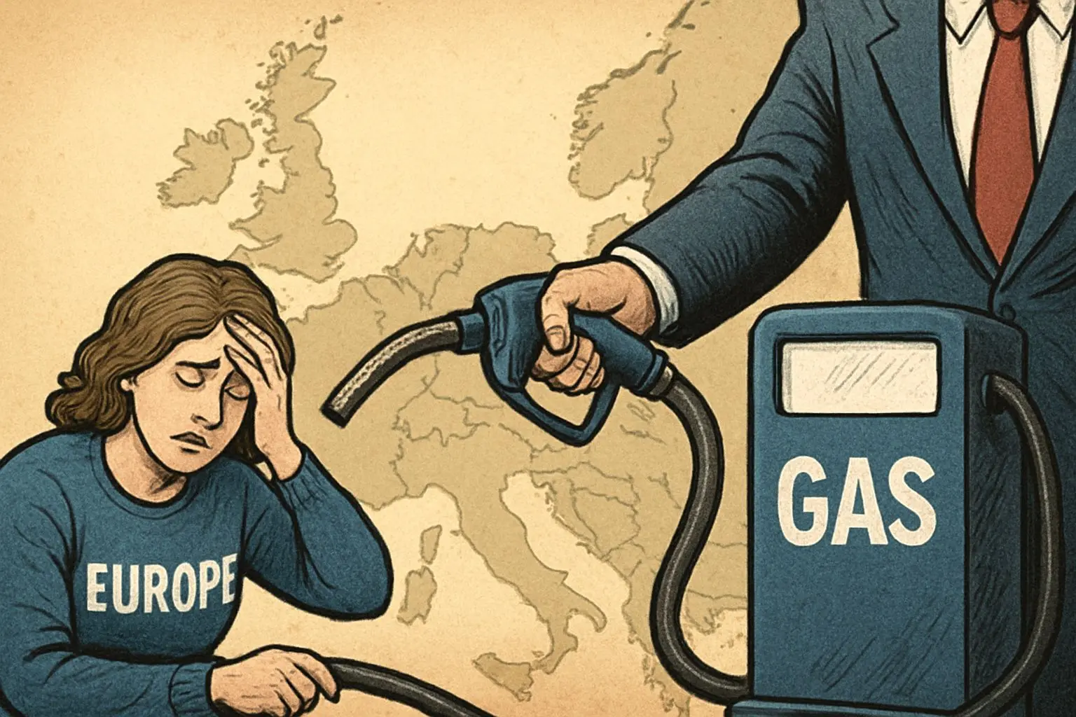 ⚙️ 유럽의 에너지 3중고, 미국 LNG 패권의 촉매제