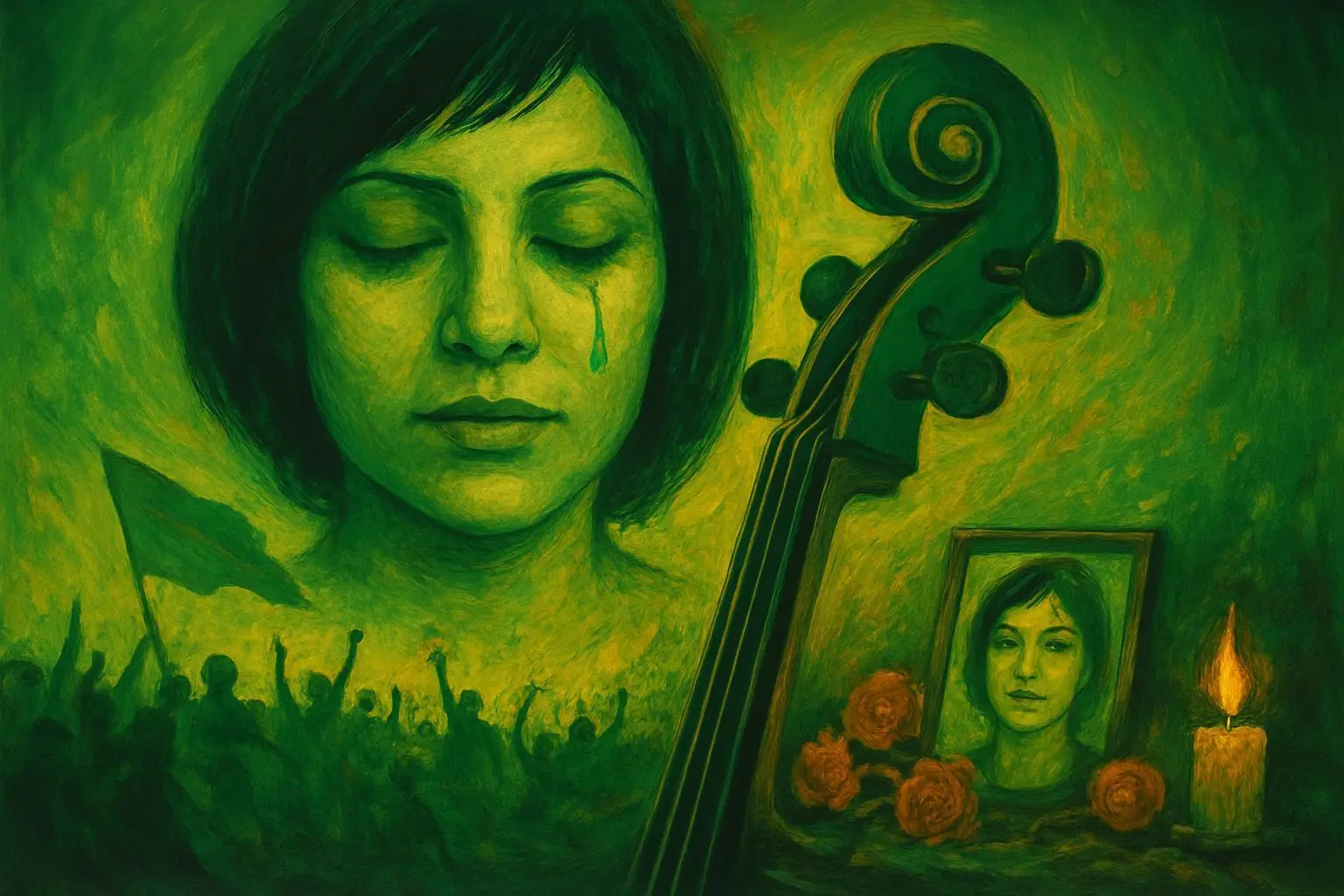 ✨ 네다 아가 솔탄: 자유를 향한 인간적인 목소리