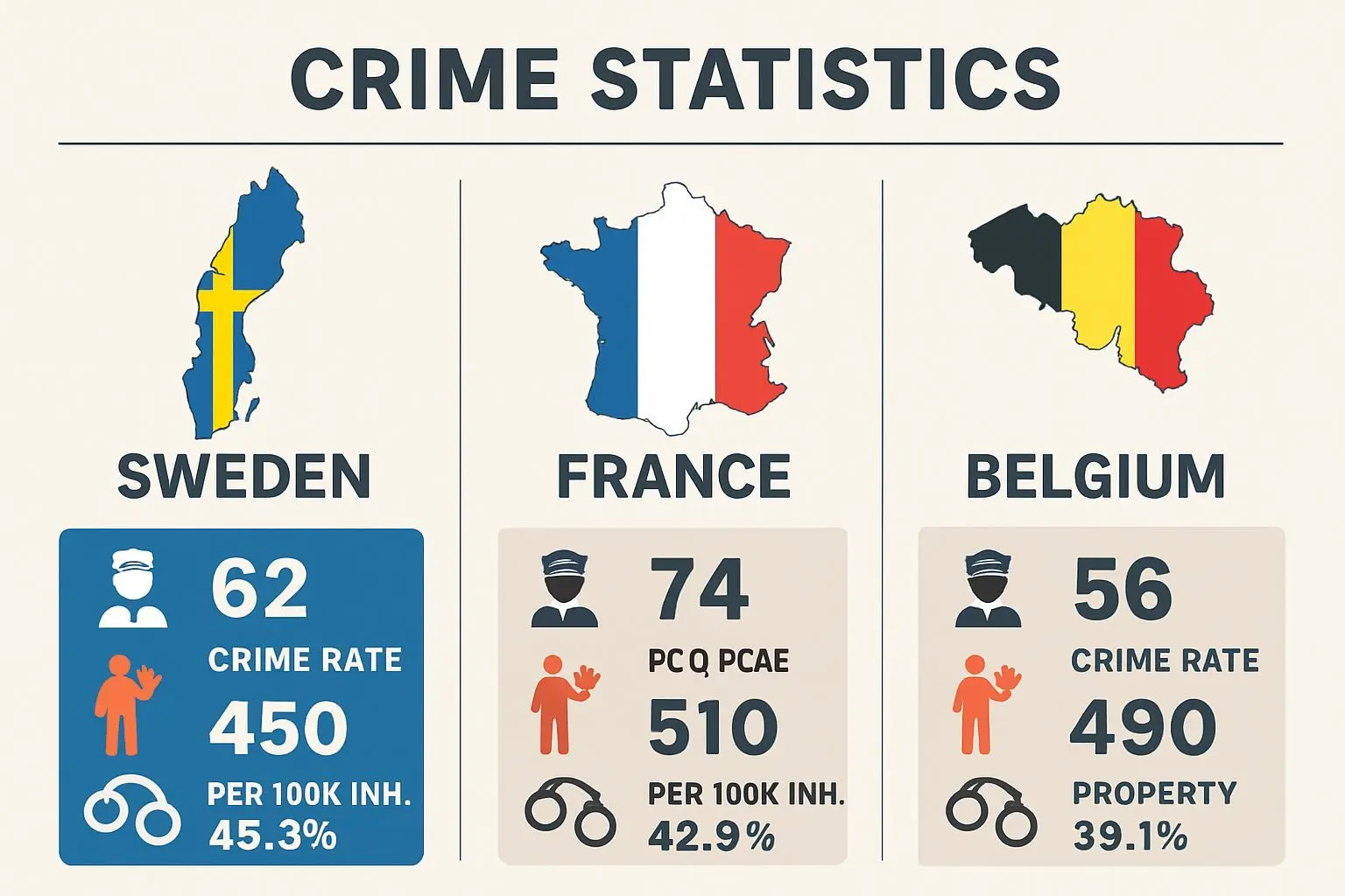 📌 스웨덴·프랑스·벨기에, 실패한 정책의 현장 증언