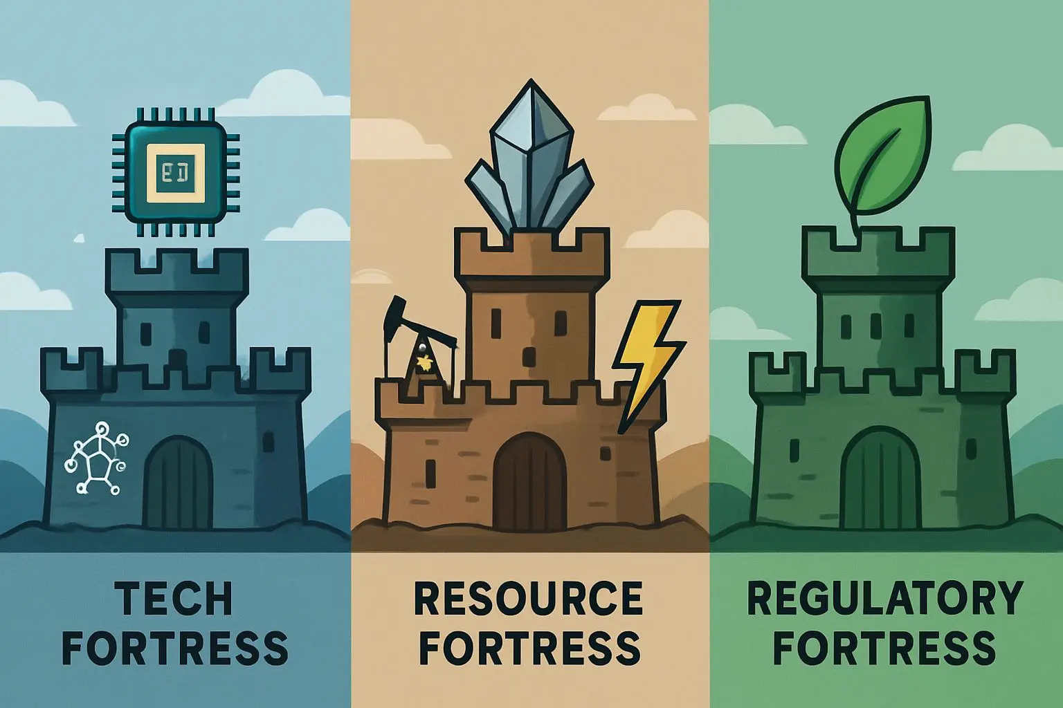 🏰 3대 요새 경제 시나리오의 현실화