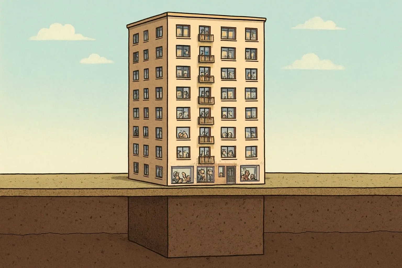 ✅ 대한민국 자산 아파트: 당신은 지금 몇 층에 살고 있나요?