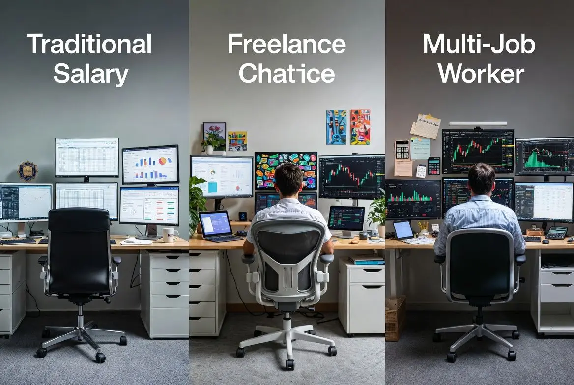 ⚙️ 맞춤형 부자 루틴: 월급쟁이, 프리랜서, N잡러를 위한