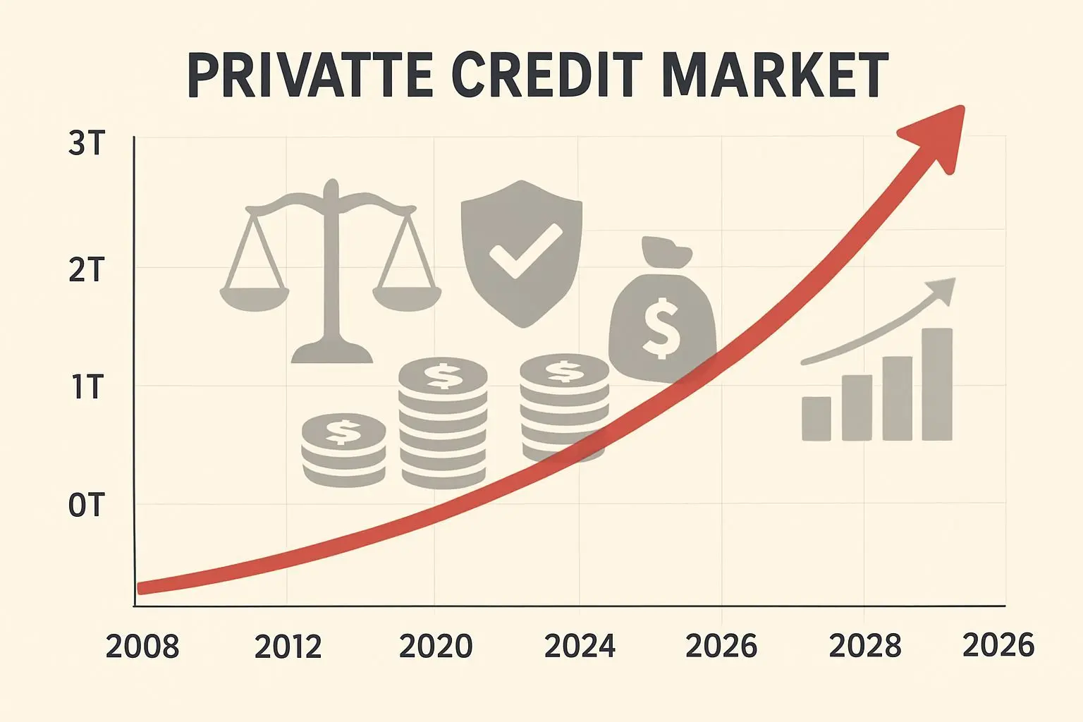 📈 사모신용 시장이 급성장한 배경