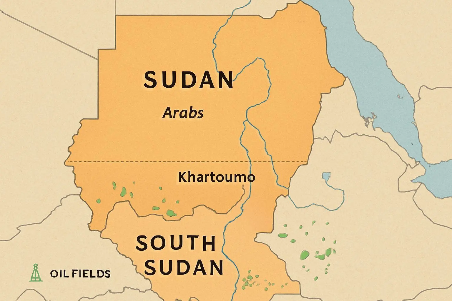 🔍 한 나라에서 두 나라가 되기까지: 수단과 남수단의 분리