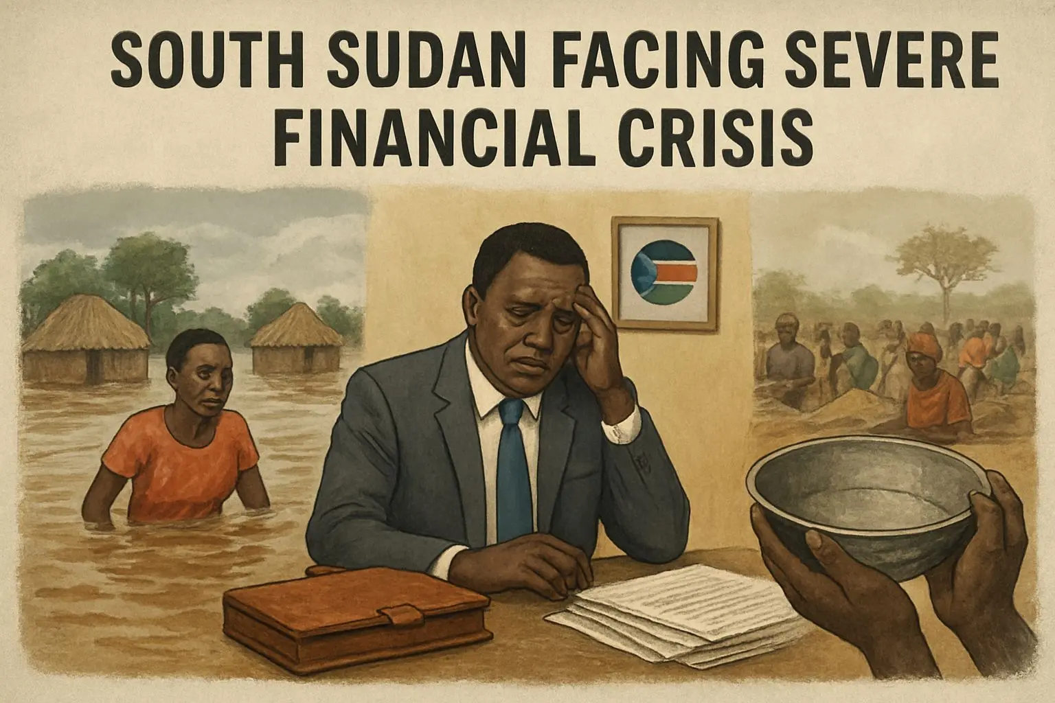 💰 국가 재정 마비와 인도적 위기: 남수단의 총체적 난국