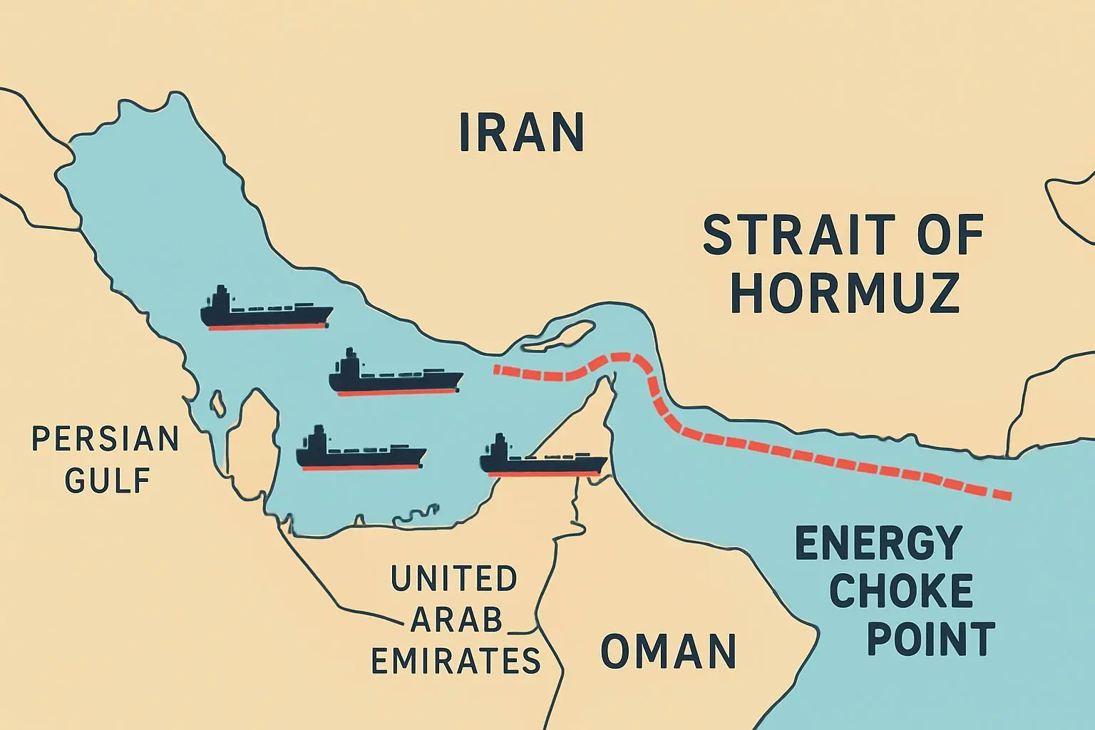 🚢 한국이 중동 전쟁의 대리전장이 된 이유: 호르무즈 해협