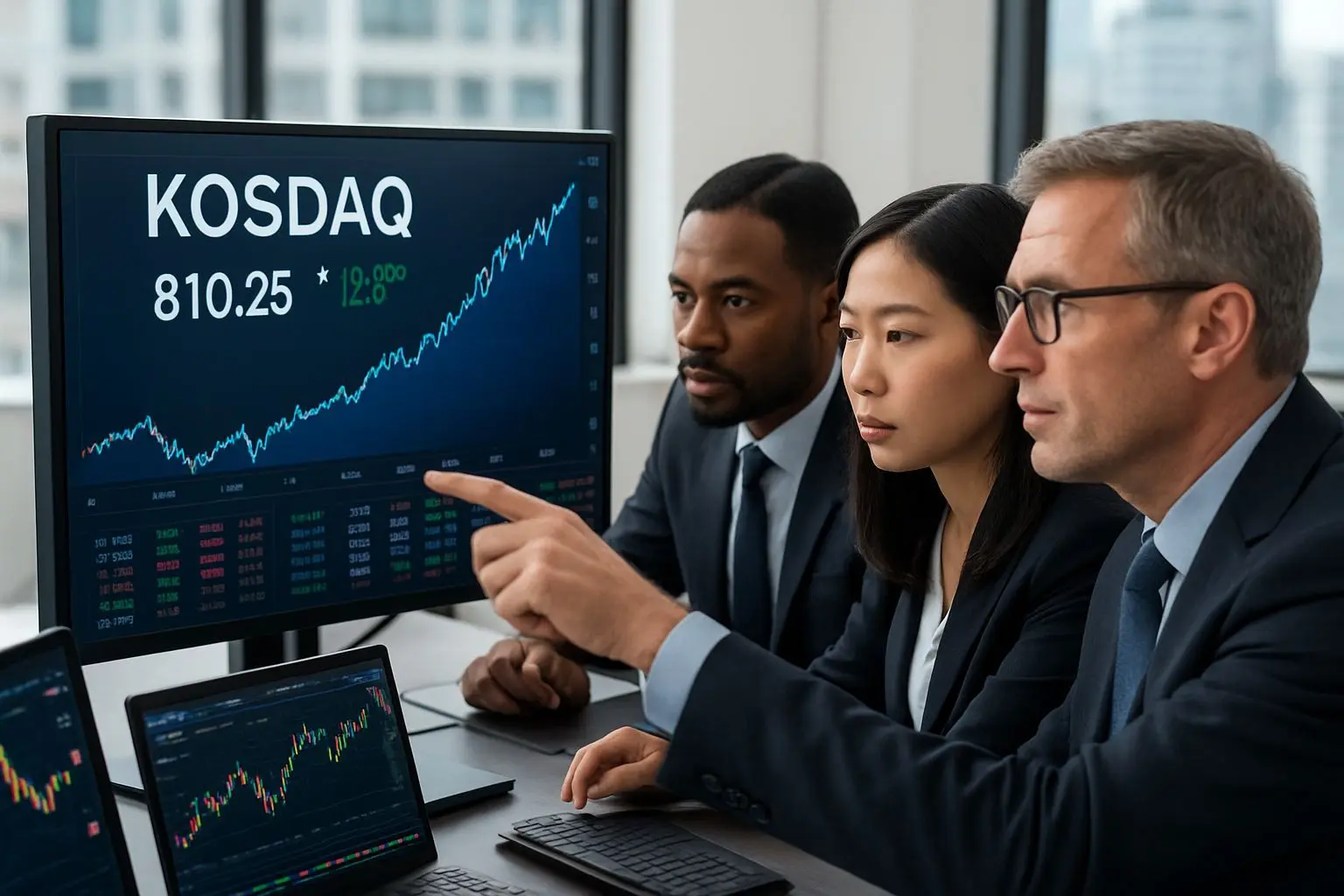 📈 외국인 투자자, 코스닥으로 수급 이동 가속화