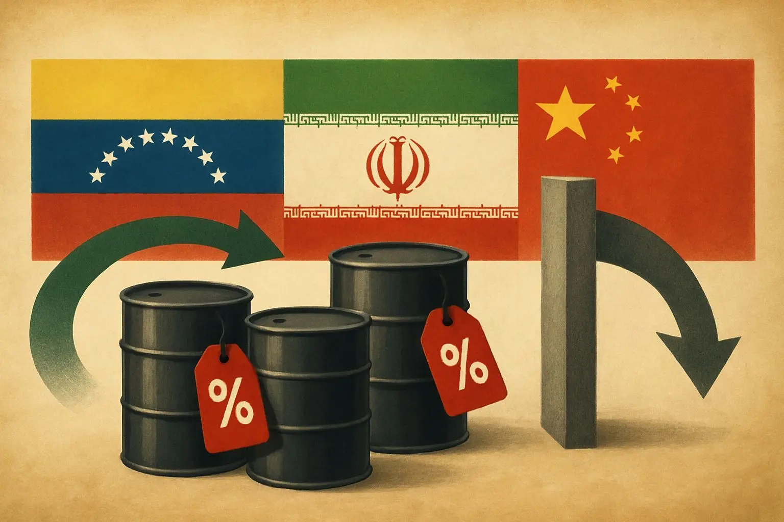 📌 베네수엘라와 이란: 중국의 두 할인 주유소