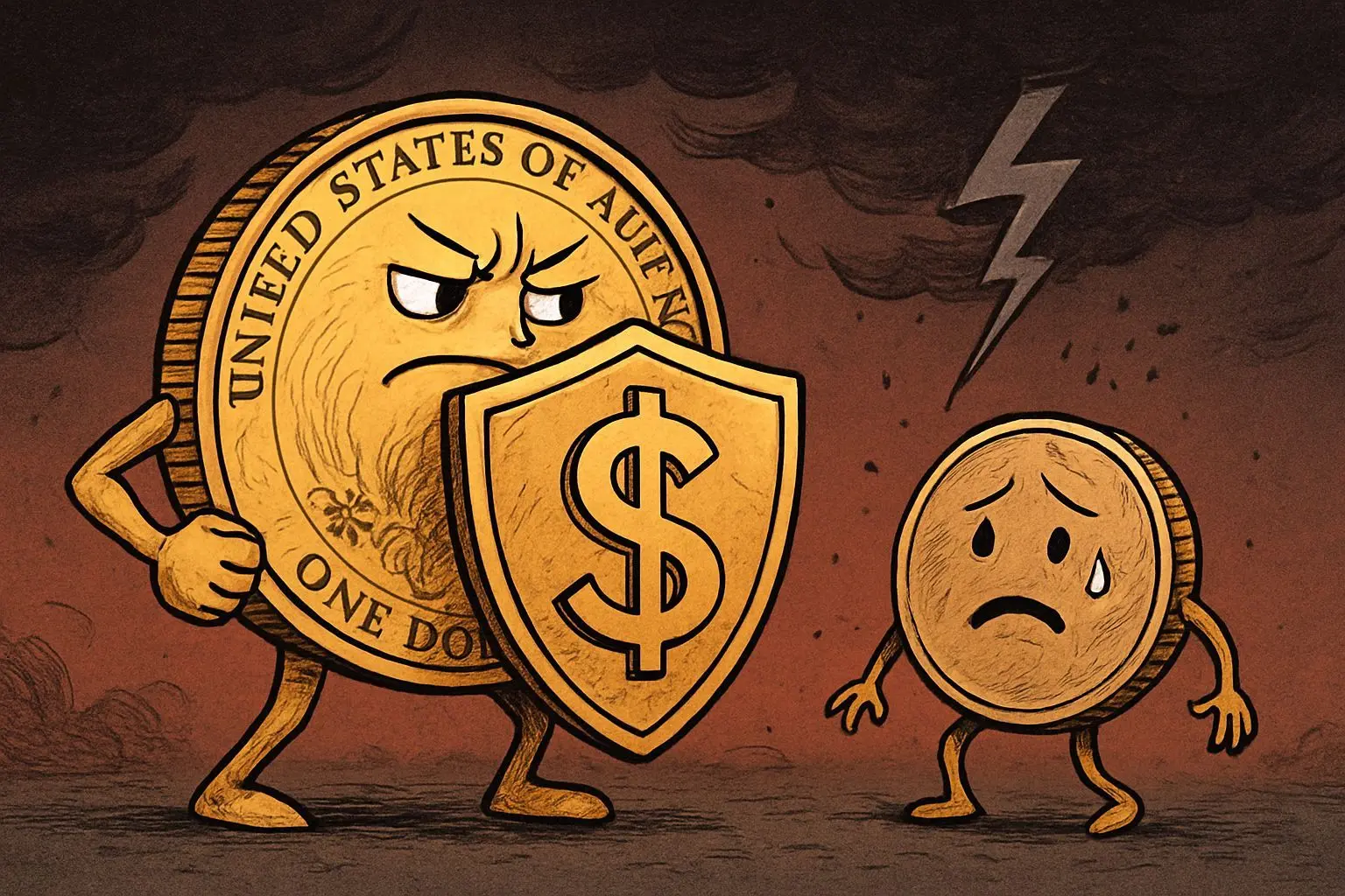 💡 전쟁이 나면 왜 달러는 강해지고 원화는 약해질까요?