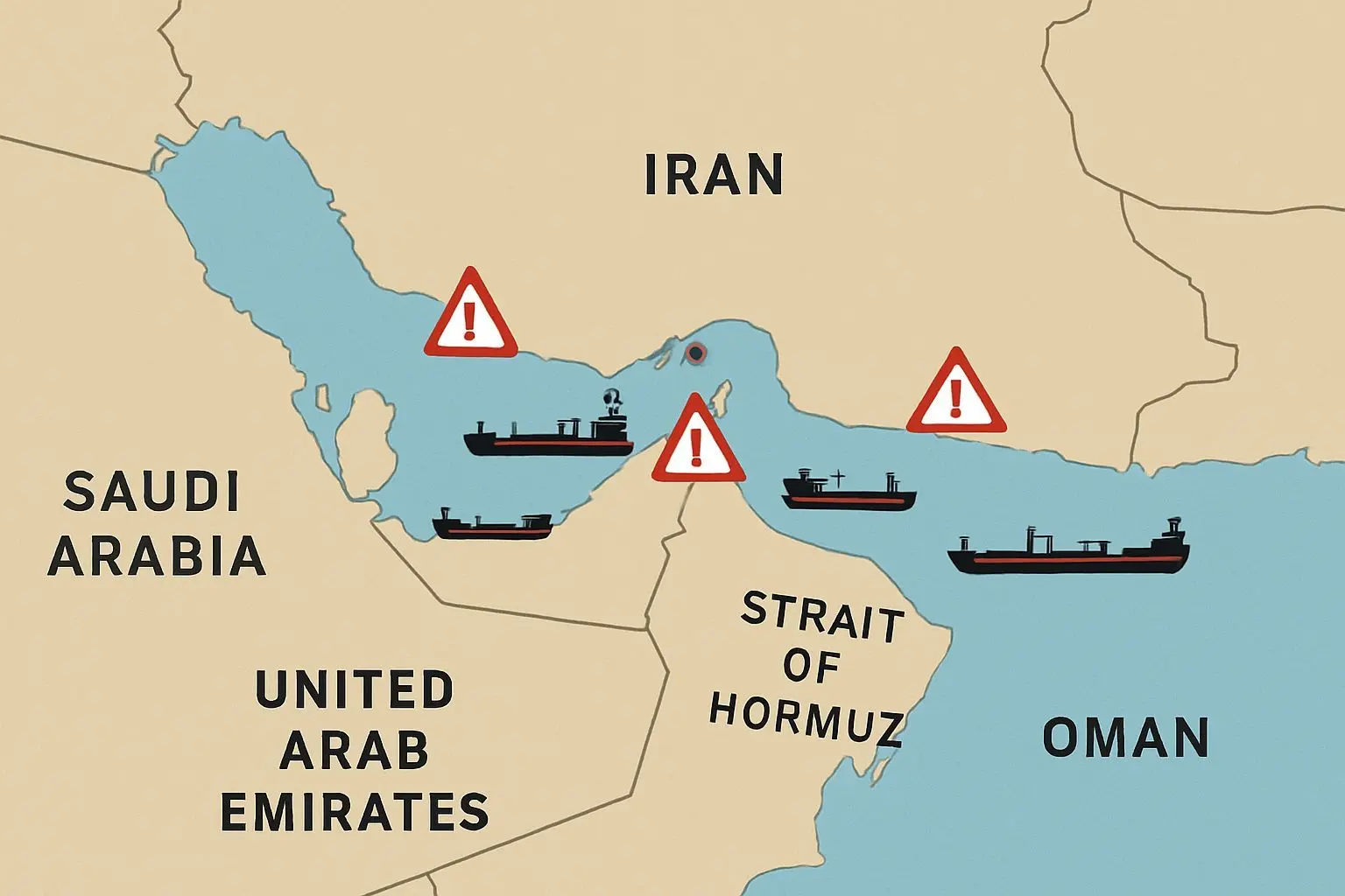 💡 봉쇄된 바닷길, 에너지 공포의 시작