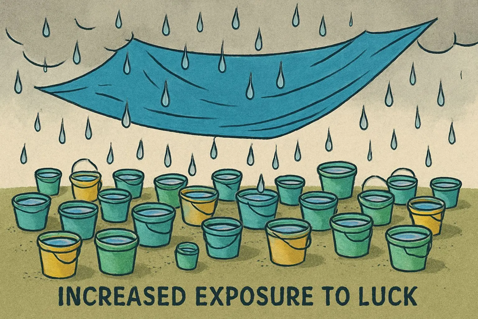 ⚙️ 운의 노출 면적 넓히기: 작은 시도의 힘