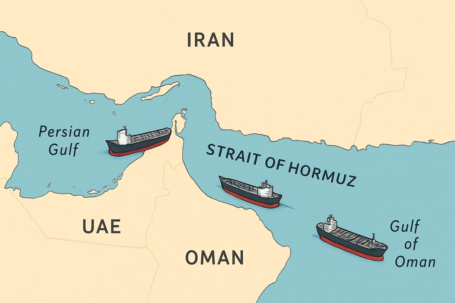 📌 호르무즈 해협, 미국 시장의 미래를 좌우할 핵심 변수