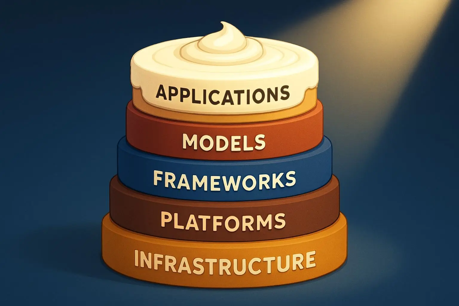 💡 인공지능 5단 케이크: 엔비디아의 새로운 제국 선언