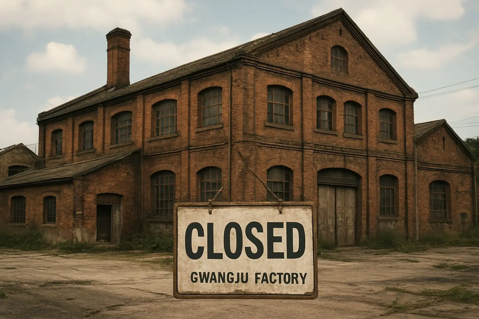 🚨 광주 경제 위기, 42년 롯데칠성 공장 폐쇄의 전조