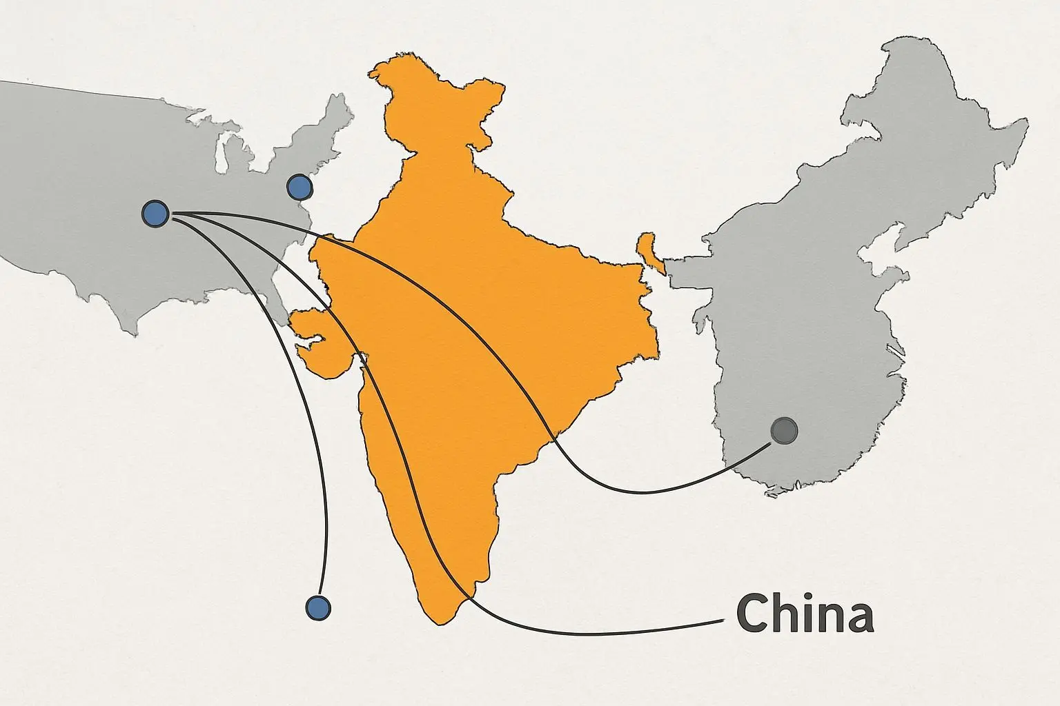 📌 세 번째 이유: 지정학적 중요성과 중국 리스크 회피