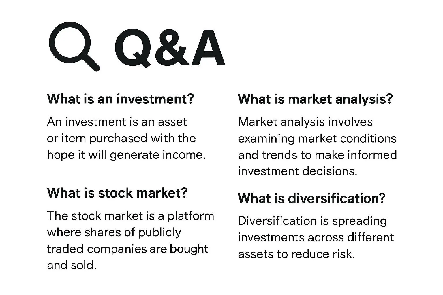 โ
ํต์ฌ ์์ฝ Q&A