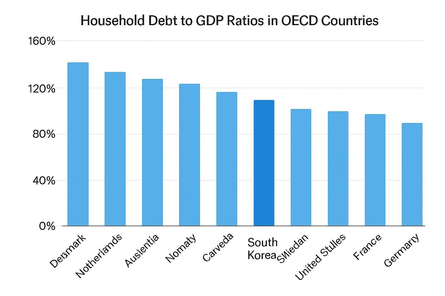 🔍 OECD 상위권에 속한 한국의 가게 부채